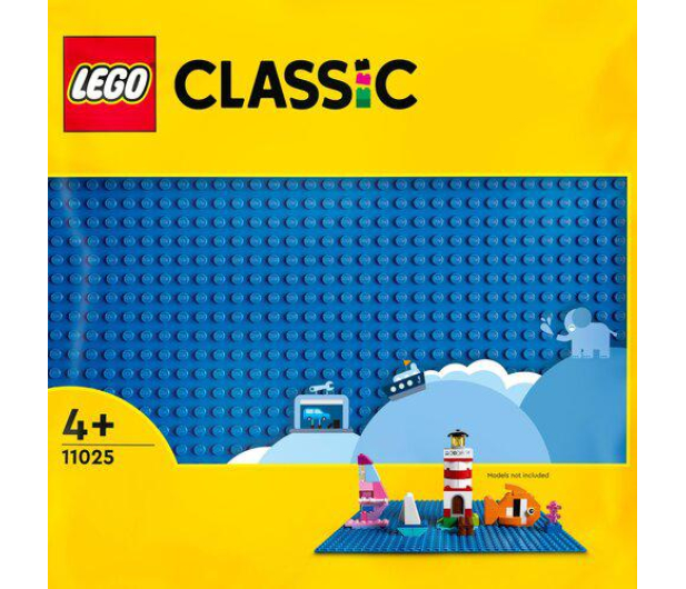 LEGO Classic 11025 Niebieska płytka konstrukcyjna - 1035643 - zdjęcie